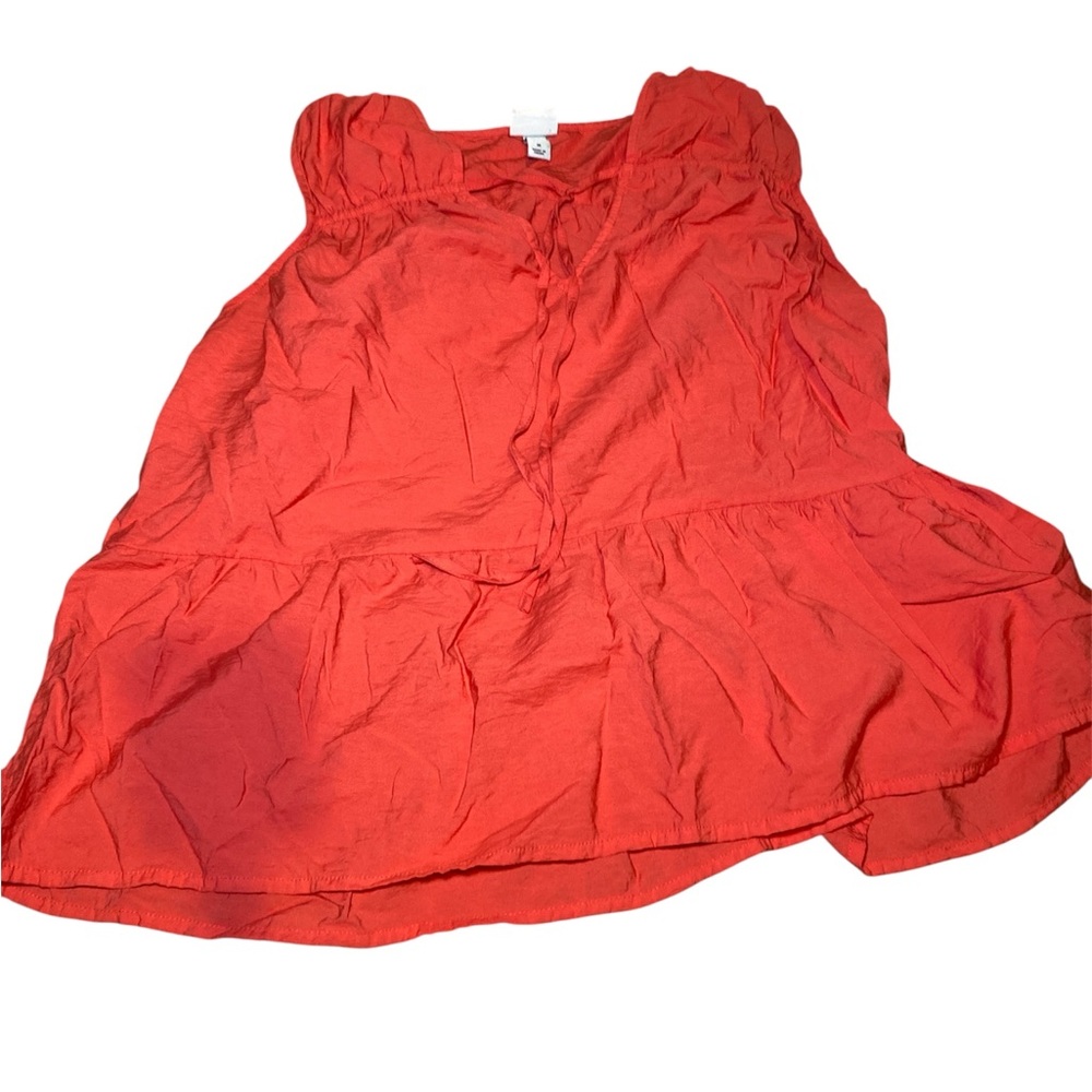 A New Day Coral Sleeveless Top